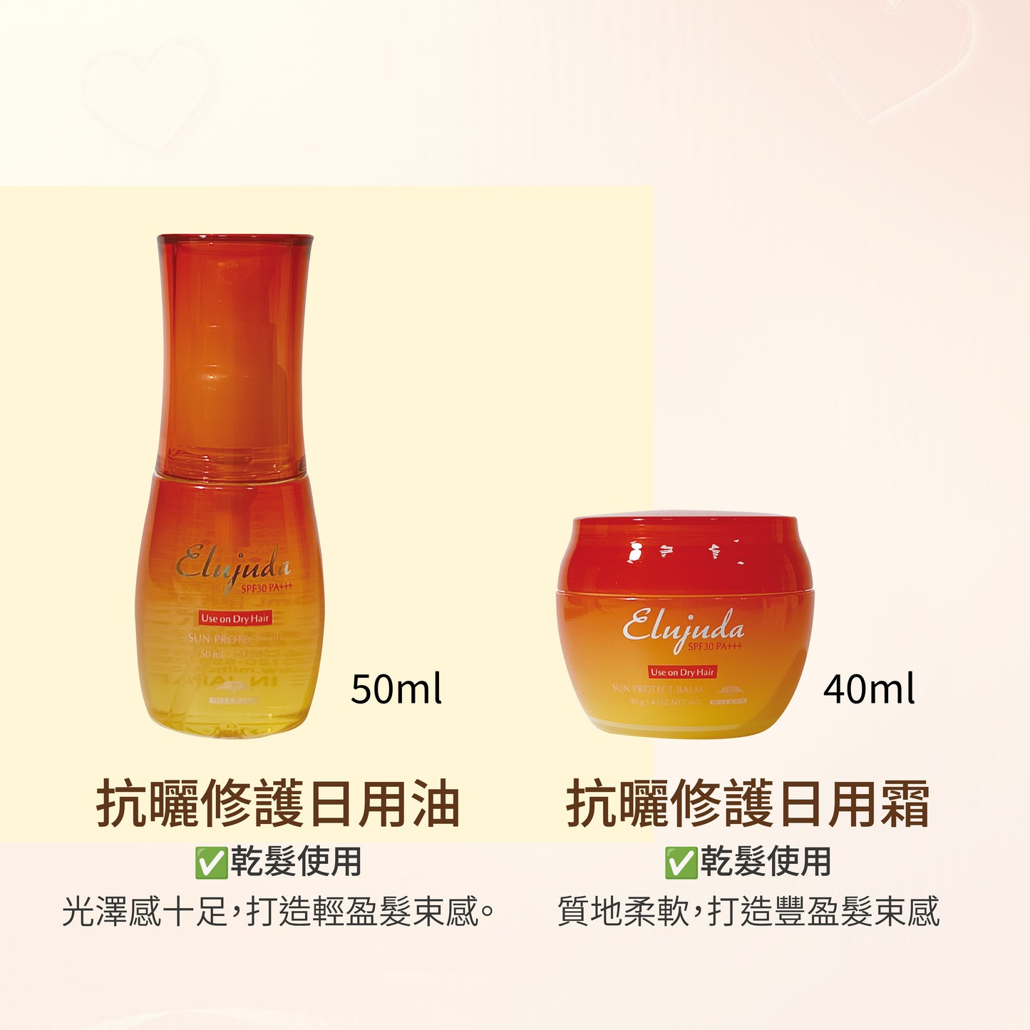 MILBON|生命果油 - 果乳 | 輕果油 | 精華乳 | 修護果乳 | 抗曬修護乳