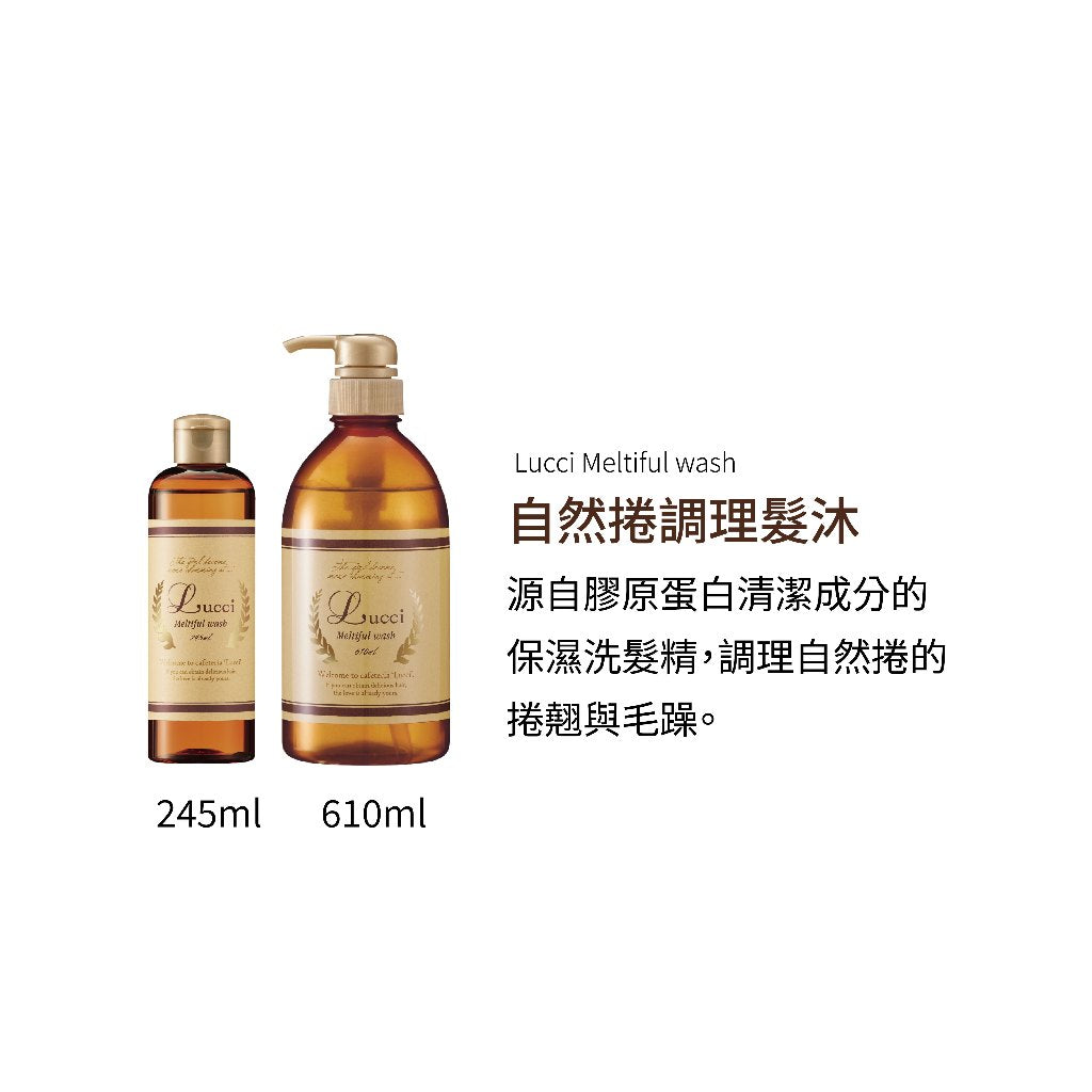 FORD Lucci Meltiful 自然捲調理洗髮護髮系列 / 免沖洗護髮